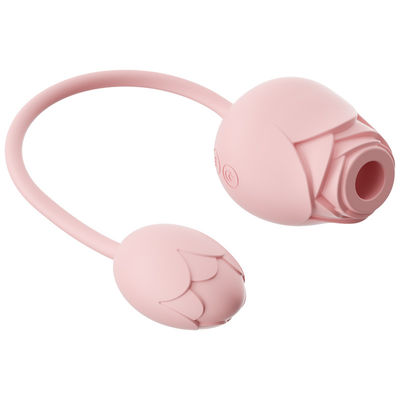 IPX7 Rose Sucking Remote Control Love-de Rangsilicone van het Eivoedsel