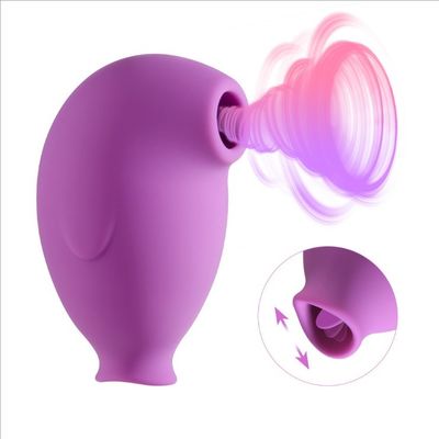 ROHS 10 Elektrisch de Tonggeslacht Toy Sucking Vibrator For Women van de Trillingswijze