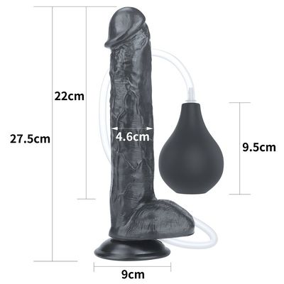 11 duim 22cm Realistische Ejaculatiedildo Waterdichte Masturbatie