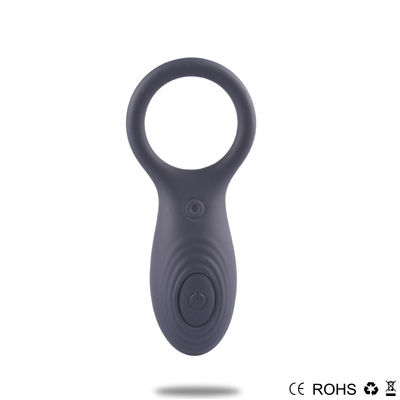Van het het Geslachtsspeelgoed van de Mensen van siliconevolwassenen de Penis Ring Vibrator 13 Frequentie 50DB Met geringe geluidssterkte