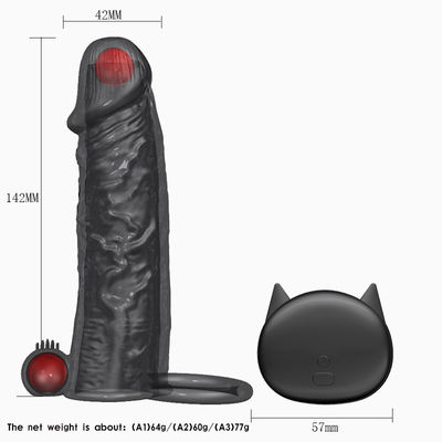Ultra Zachte echt vindt de riem op Dildo 14cm niet invasief waterdicht maakt