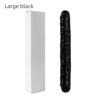 Het Speelgoed Dubbele Hoofd niet Vibrator 37.4cm van het silicone Realistische LGBT Geslacht voor Vrouwen