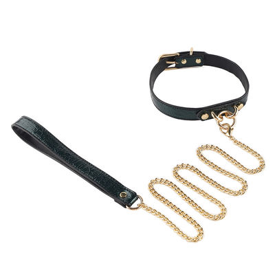 De riemhandcuffs van het Eco de Vriendschappelijke Leer bdsm Lijfeigenschap ROHS van de Terughoudendheidsamulet