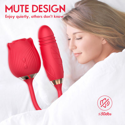 Het zuigen de Stimulatie van het Uitsteekselclitoral van Vibratorhoney sex toys IPX7 voor Volwassene