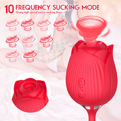 Het zuigen de Stimulatie van het Uitsteekselclitoral van Vibratorhoney sex toys IPX7 voor Volwassene