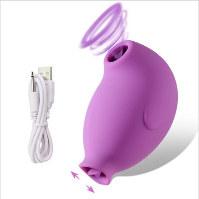 ROHS 10 Elektrisch de Tonggeslacht Toy Sucking Vibrator For Women van de Trillingswijze
