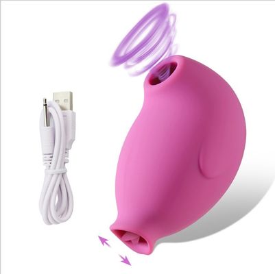 ROHS 10 Elektrisch de Tonggeslacht Toy Sucking Vibrator For Women van de Trillingswijze