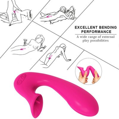 Navulbare g-de Trillingsmodellen van Vlekhoney sex toys low noise 50dB 12