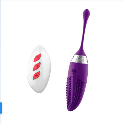 Het Eivibrator 10 Frequentie 100mm Waterdichte IPX7 van het afstandsbedieningsilicone