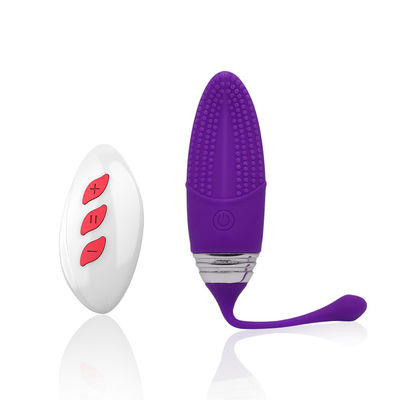 Het Eivibrator 10 Frequentie 100mm Waterdichte IPX7 van het afstandsbedieningsilicone