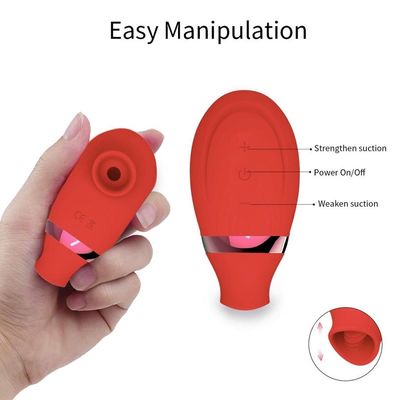 7 frequentie het Trillen Honey Sex Toys Cunnilingus Sucking Waterdichte IPX7