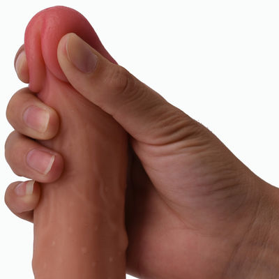 10 frequentie Telescopisch Anaal Geslacht Dildo 23cm Draadloze Afstandsbediening