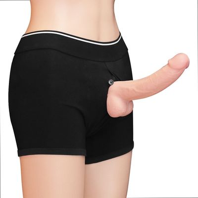 Geslacht Erkend Toy Hollow Penis Pants ROHS van mensen het Vrolijke niet Giftige Dildo