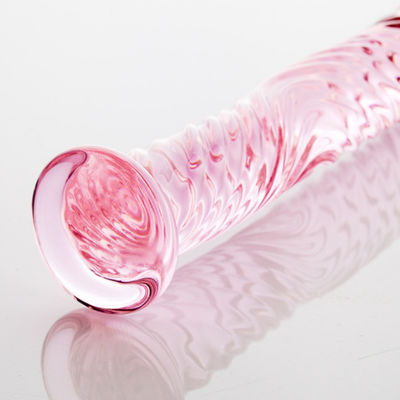 17cm Reusachtig Crystal Glass Sex Toy Artificial Dildo Geen Goedgekeurd Geurce