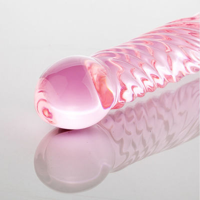 17cm Reusachtig Crystal Glass Sex Toy Artificial Dildo Geen Goedgekeurd Geurce