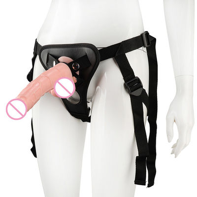 De medische Realistische Penis Dildo 14.5cm van het Rangsilicone met Zuignap