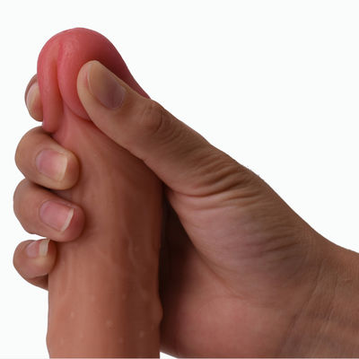 22.5cm de Reusachtige Dildo Masturbatie van Geslachtstoy medical soft silicone for