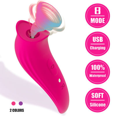 Krachtige Clit de Uitlopers Vacuümstimulator 12.5cm van Rose Adult Sex Vibrators Nipple