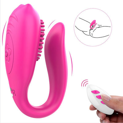 De erotische Draadloze het Stuk speelgoed van het Vibratorgeslacht Stimulator van de de Vlek U-vormige Clitoris van G