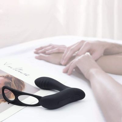 3 in één Mannelijke Draadloze Afstandsbediening 400mah van Ring Vibrator Personalised Butt Plug