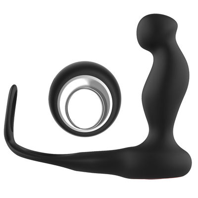 7 de Dubbele Penis Ring Wireless Contol van het snelheidssilicone 135mm Anale Ring van de Stophaan