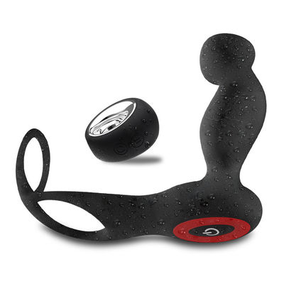 7 de Dubbele Penis Ring Wireless Contol van het snelheidssilicone 135mm Anale Ring van de Stophaan