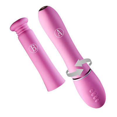 De Controlesilicone Telescopische Dildo van ROHS Wifi APP met Endoscoopcamera