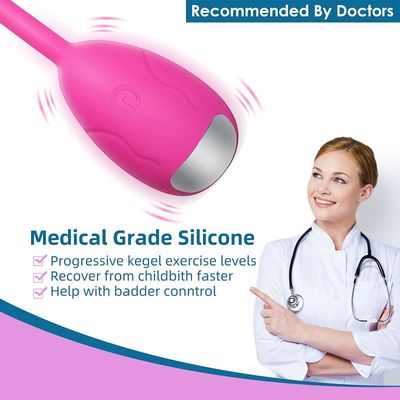 OEM van de het Eivibrator van de Siliconekogel de Draadloze Waterdichte Afstandsbediening IPX7
