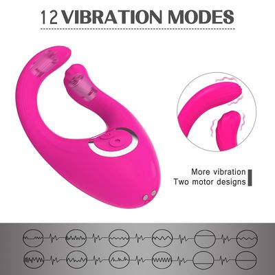 Van het de Afstandsbedieningei van Ce Draadloze het Type van U Vibrator 9 Frequentie IPX7