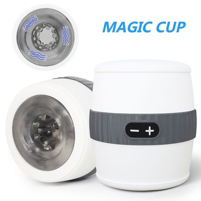 Waterdichte IPX7-Mannelijke Masterbation Vibrator 12 van Geslachtsblowjob Trillingswijzen