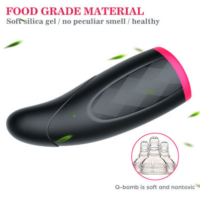 Verwarmend Zuigend Realistisch Mannelijk Masturbatiespeelgoed 22cm USB-Herladen