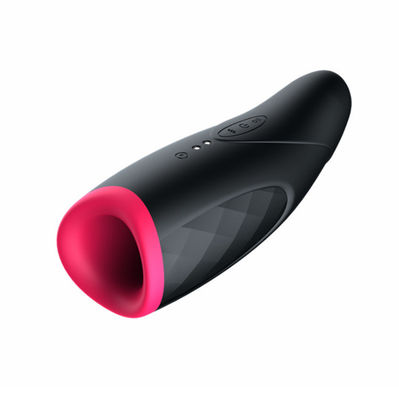 Verwarmend Zuigend Realistisch Mannelijk Masturbatiespeelgoed 22cm USB-Herladen